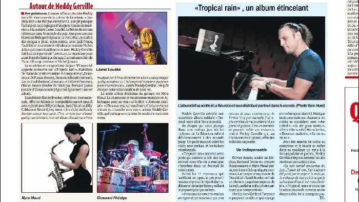 Tropical Rain - Un album étincelant