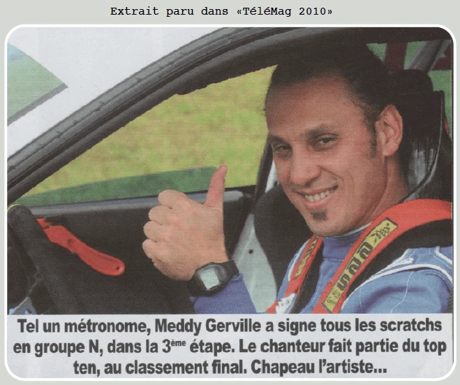 Premier rallye sur la Subaru · 2010